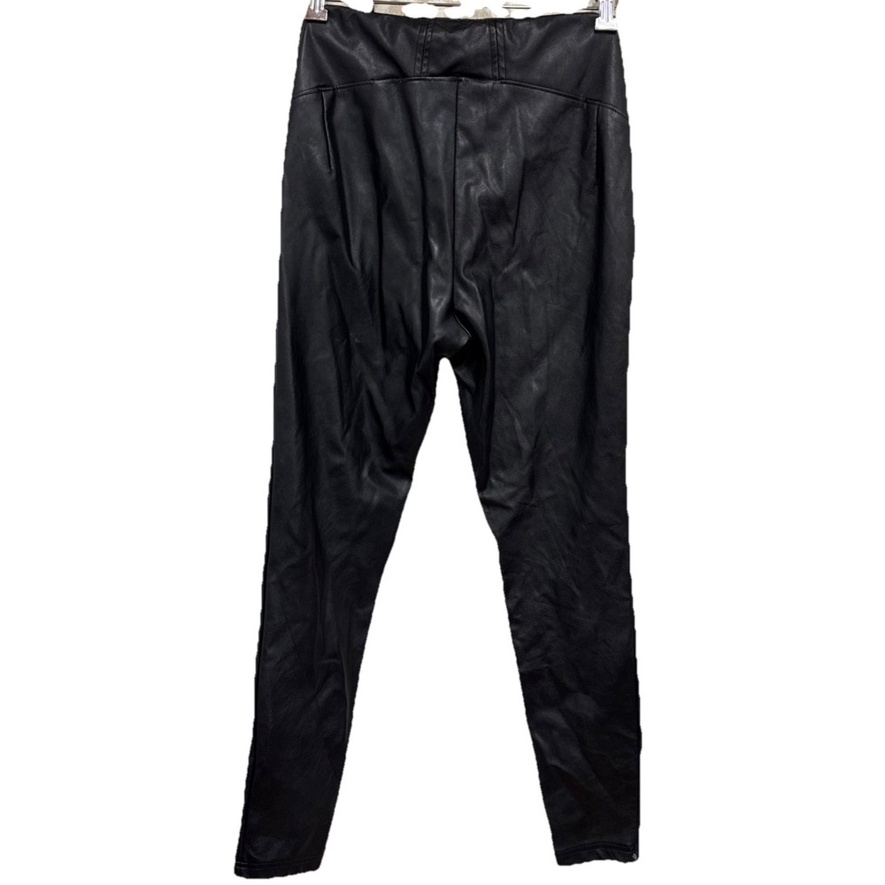 The Limited Womens Faux Leather Leggings Black High Rise Skinny Pants Size 2